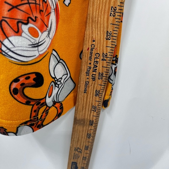 Cheetos Pajama Pants Unisex Small Stretch Lounge Chester Orange - Picture 6 of 11
